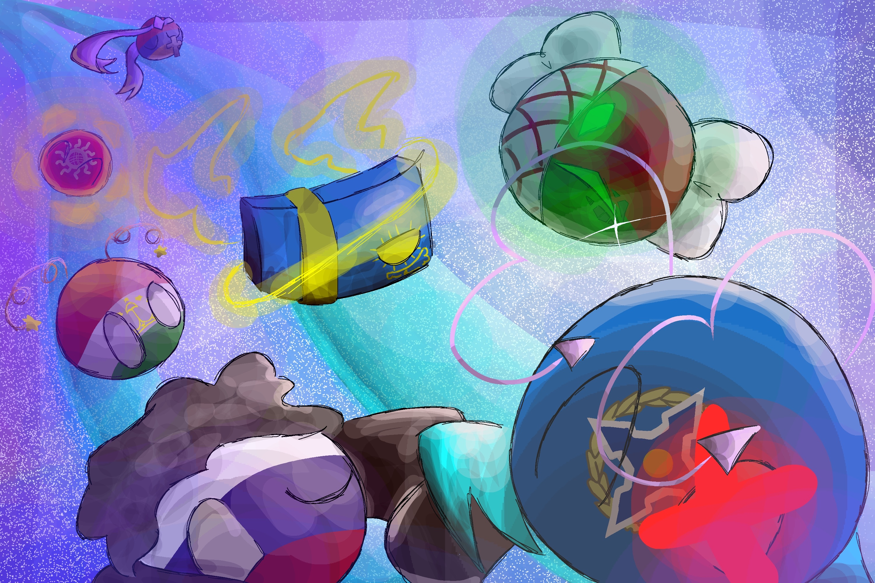 Patch 1.3 The Steel Curtain banner featuring Soviet Union themed characters and defensive fortifications